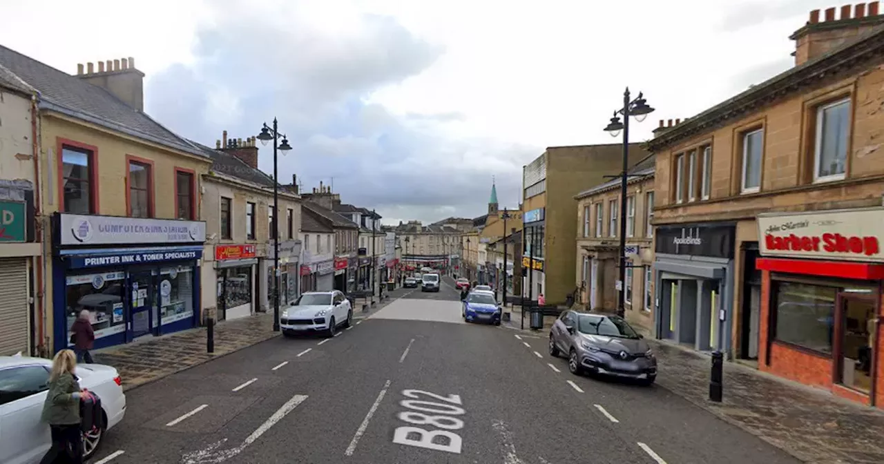 Airdrie pensioner falls off scaffolding as emergency services shut down road