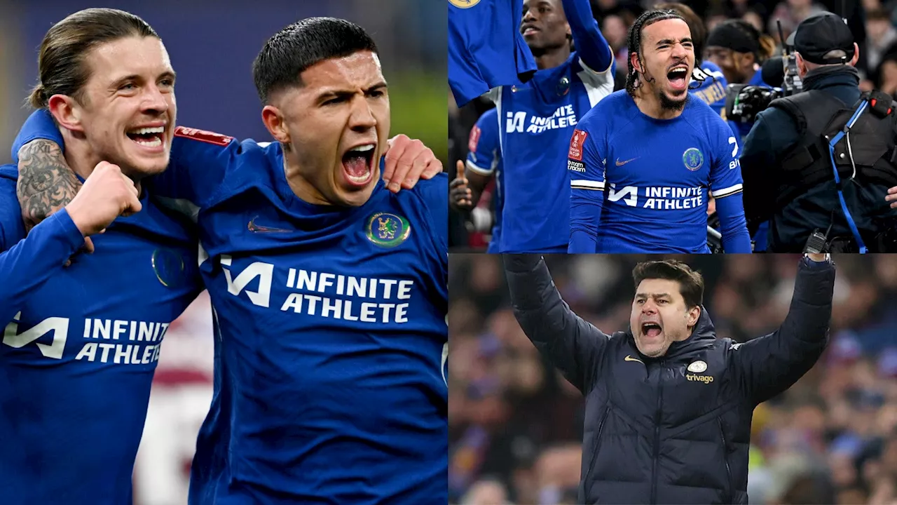 Chelsea player ratings vs Aston Villa: Stop that, Enzo Fernandez! Stunning free-kick caps brilliant Blues performance as FA Cup cruise eases pressure on Mauricio Pochettino