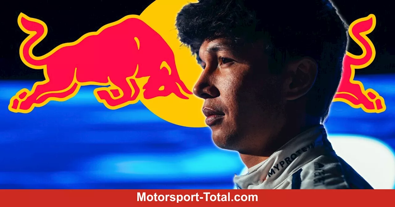 Red Bull bietet Alexander Albon einen Dreijahresvertrag an