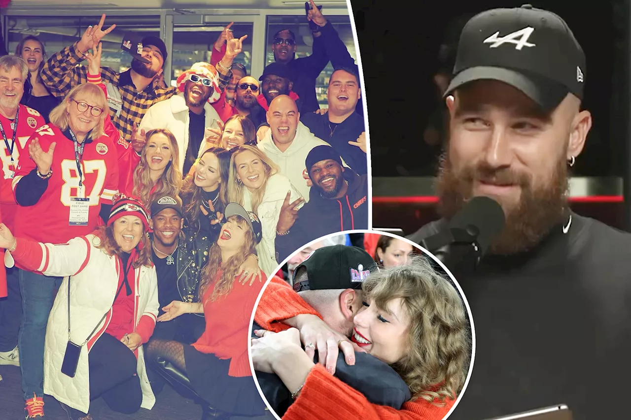 Travis Kelce jokes about how much money he's spending to have family, friends at Super Bowl 2024: 'I'm on top of those finances'