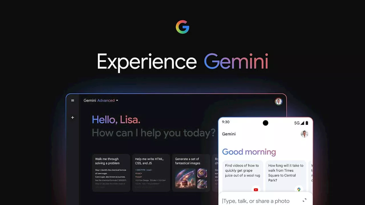 Google renames Bard to 'Gemini' and launches Google One AI Premium plan with advanced access