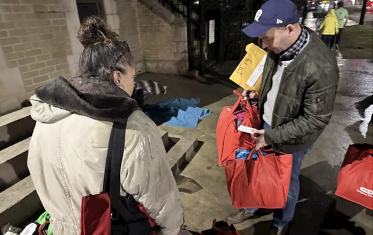 Counting the Uncounted: A cold, rainy night documenting the unhoused on San Antonio's streets