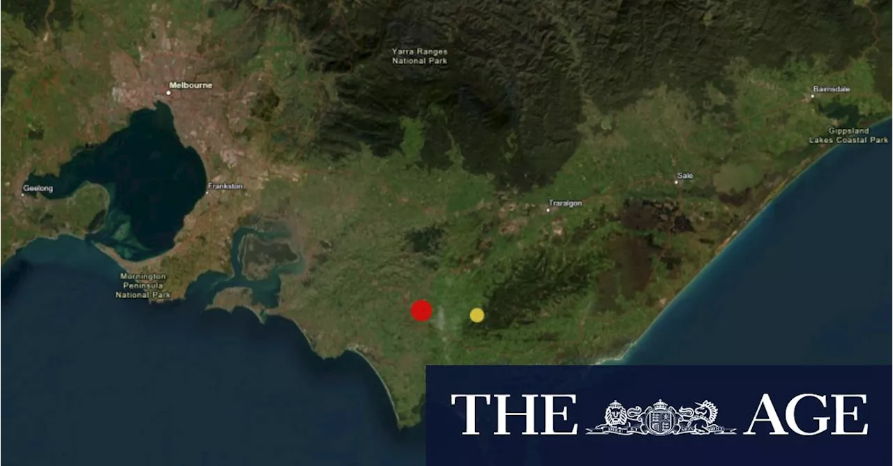 Earthquake rattles Melbourne and parts of Victoria