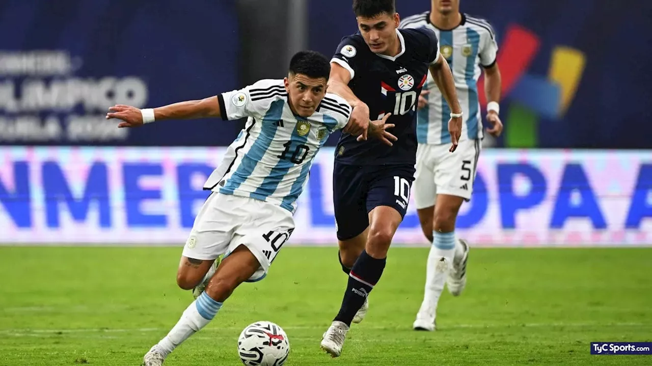 Argentina Sub 23 vs. Paraguay, por el Preolímpico: seguilo EN VIVO