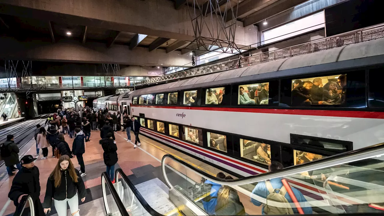 La huelga en Cercanías de Madrid convocada este viernes reduce la frecuencia de trenes