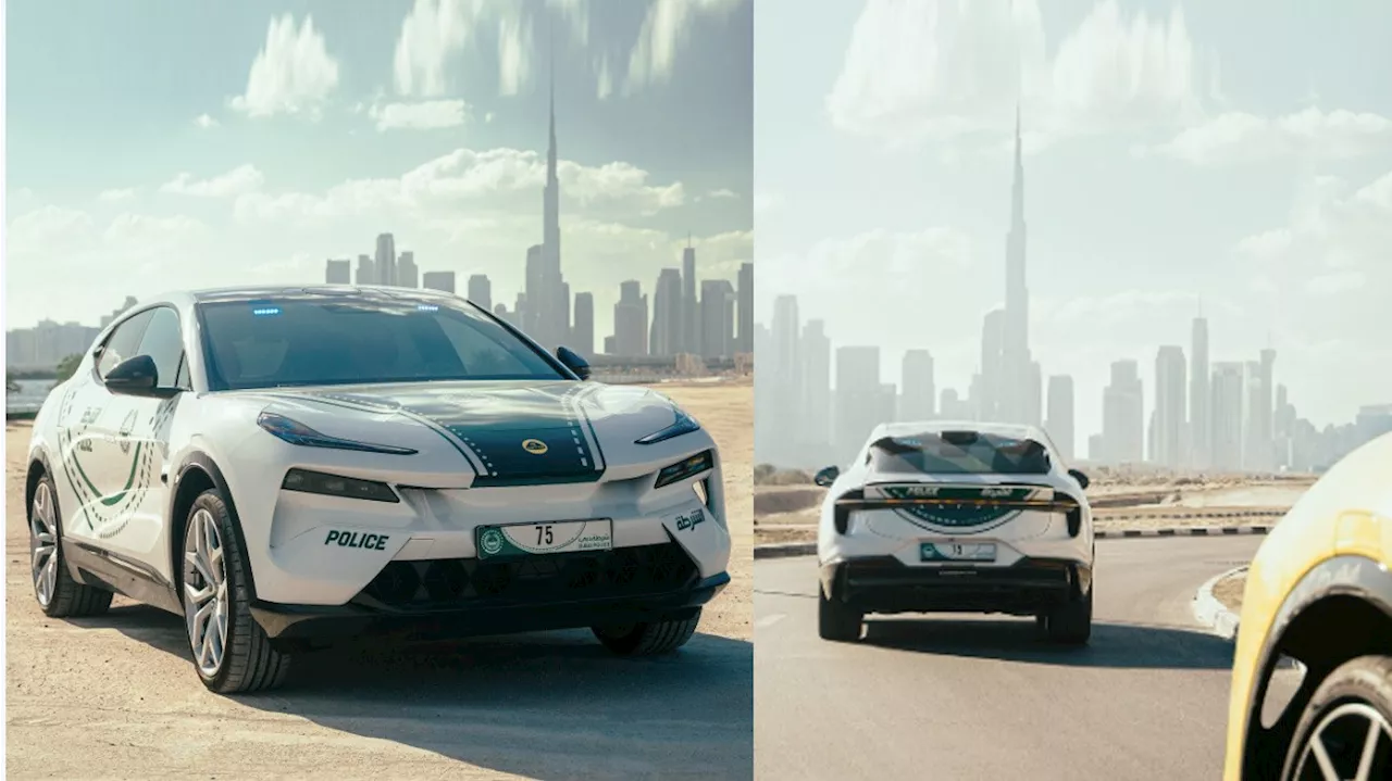 Lotus Eletre joins the world's most arresting police cars