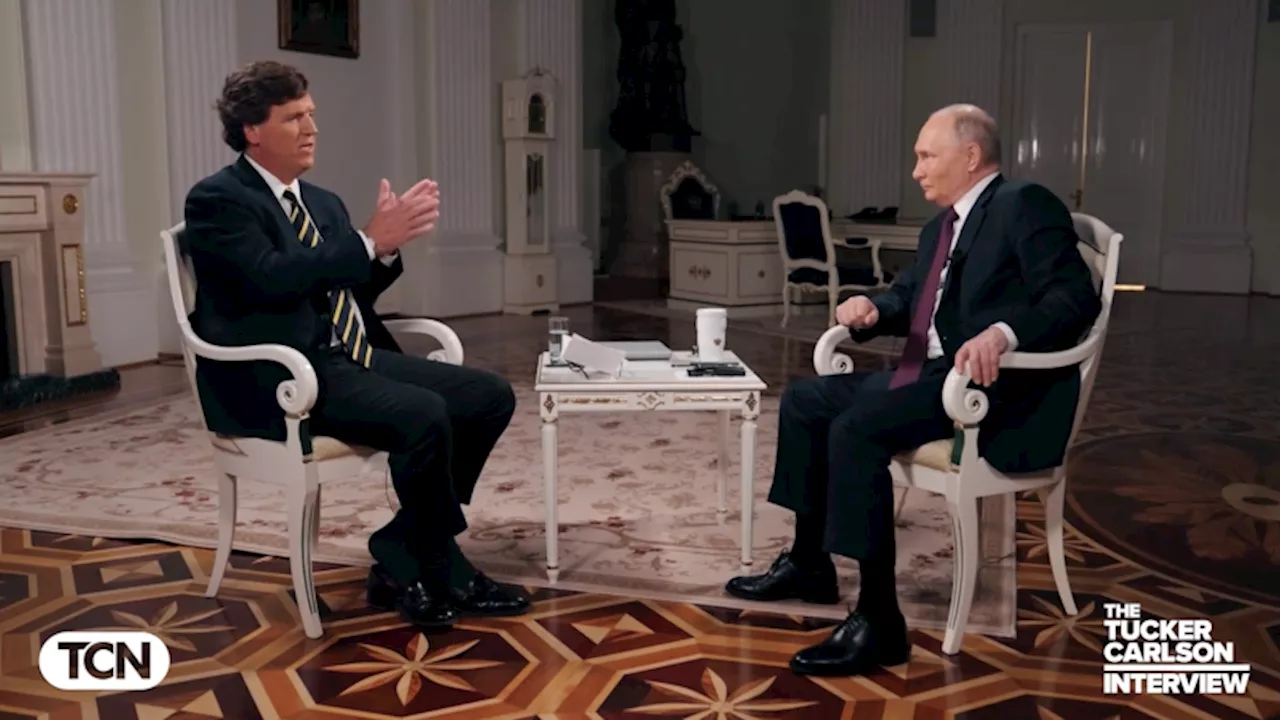 Putin walks away with propaganda victory after Tucker Carlson’s softball interview