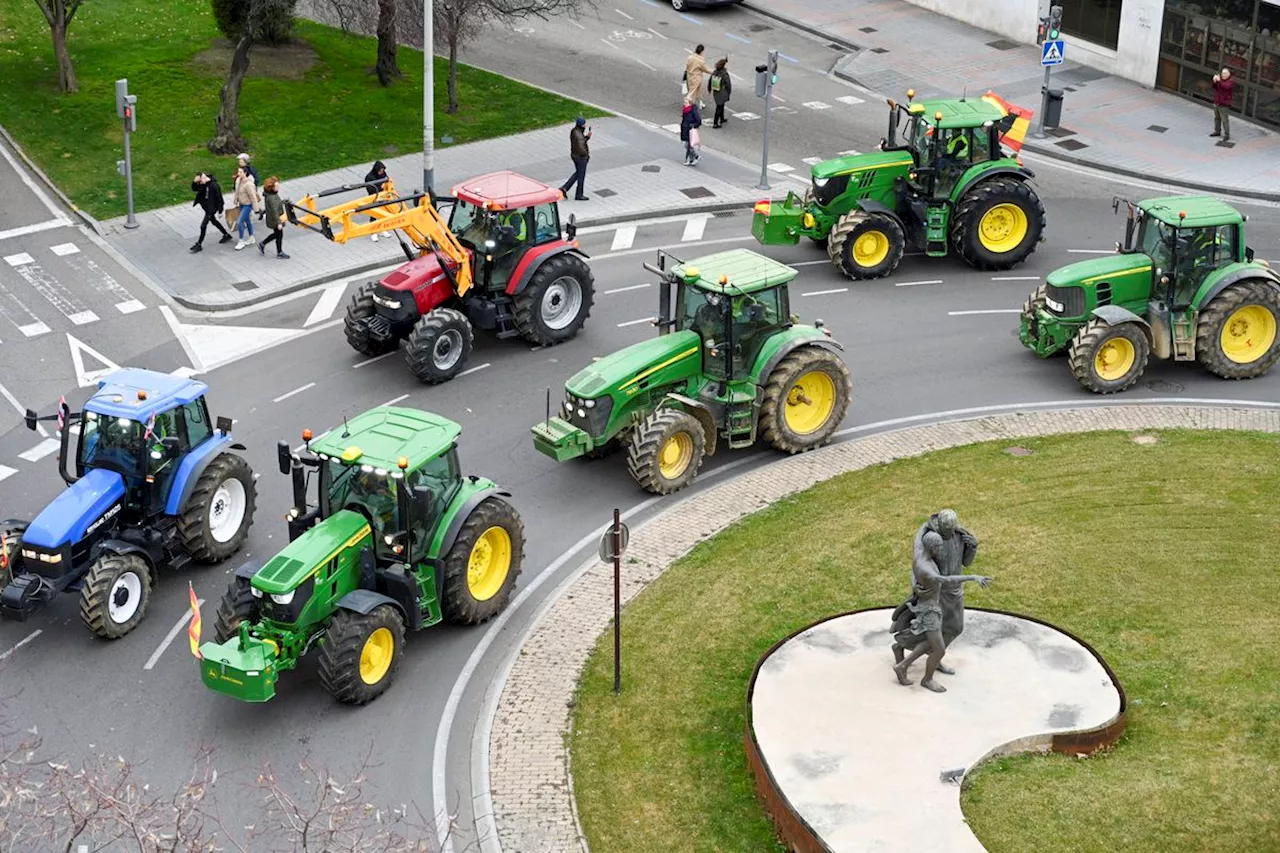 Protestas en el campo español continúan por cuarto día consecutivo