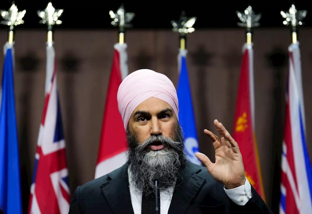 Jagmeet Singh draws the NDP’s line in the sand, but it’s invisible