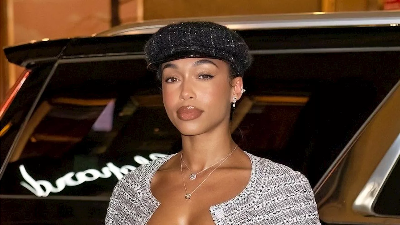 Lori Harvey Just Wore the Glossiest '90s Ombré Lip