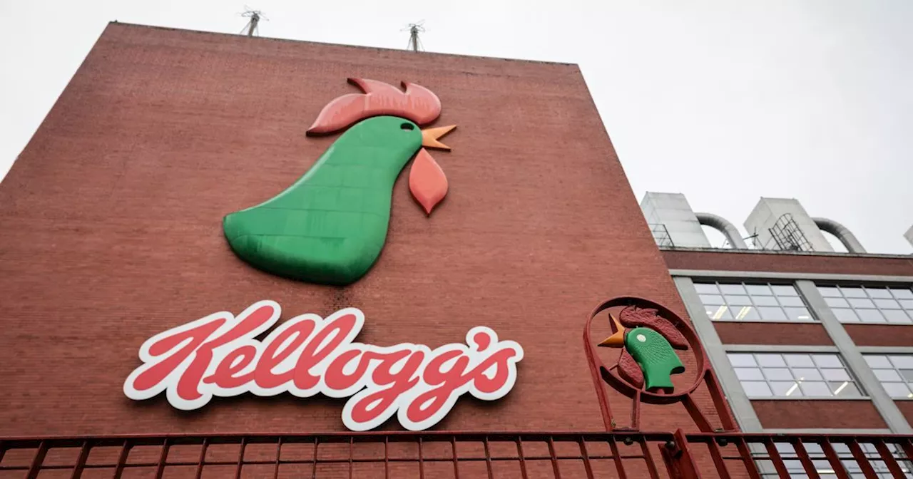 The familiar sight of the 'iconic' Kellogg's factory that could soon be no more