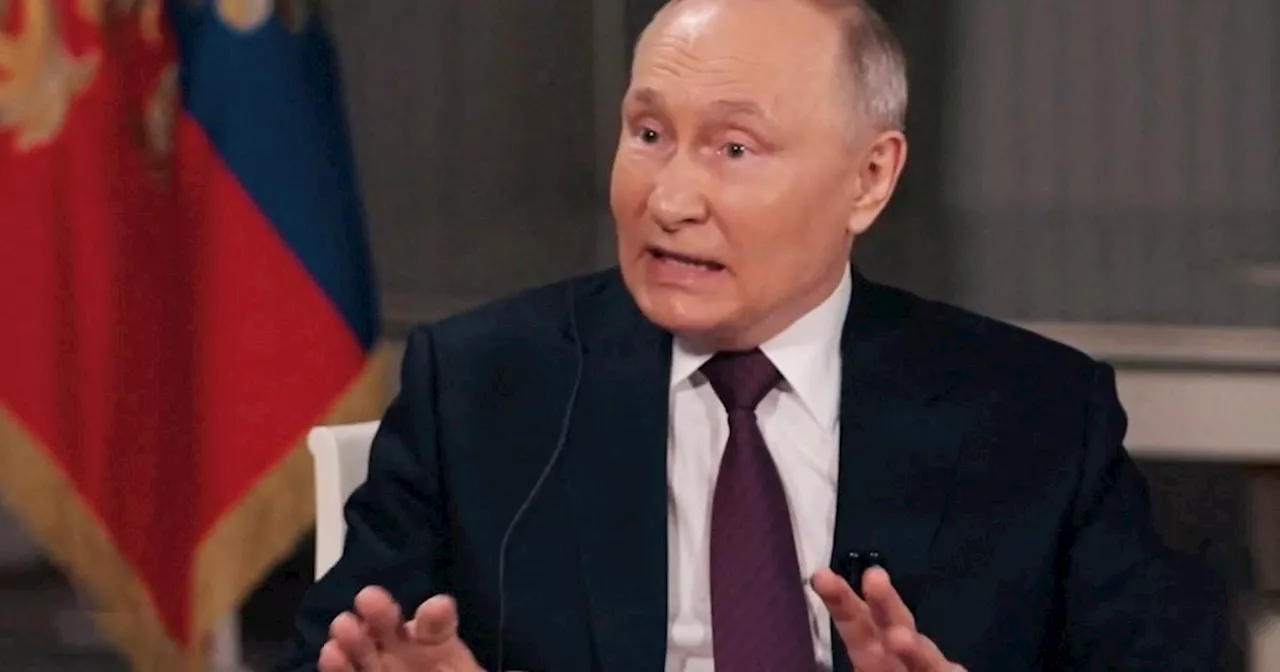 Putin embarks on unhinged history lesson in Tucker Carlson interview