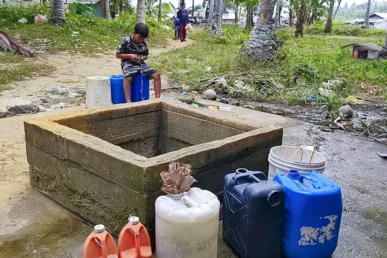 El Niño starts to dry up wells in Tawi-Tawi island villages