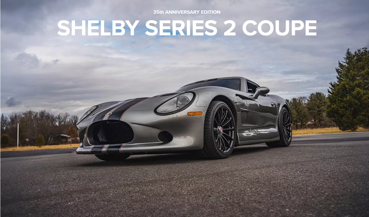 Series 2 Coupe celebrates 25 years of Shelby sports car