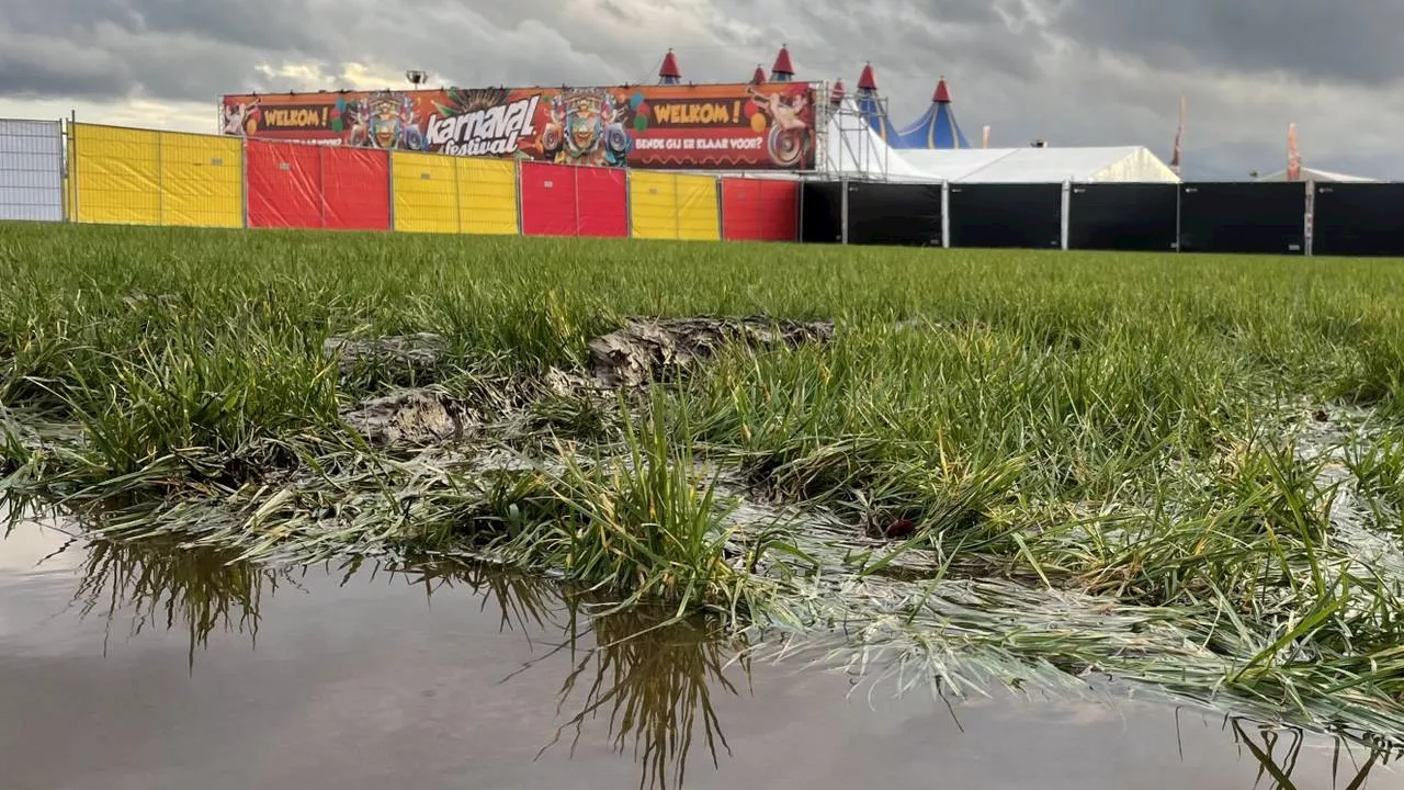 Karnaval Festival in Moergestel wordt afgelast: 'Tot knieën in het water'