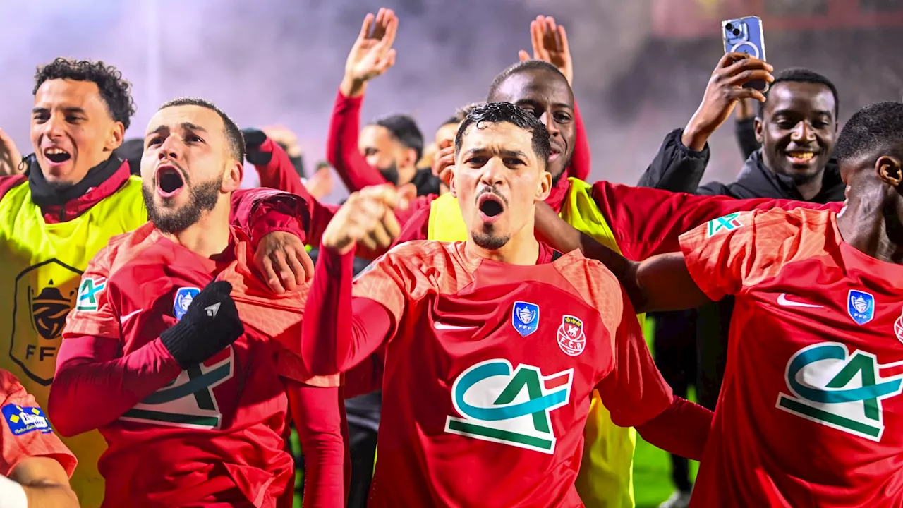 Coupe de France: superbe exploit de Rouen qui élimine Monaco au bout du suspense