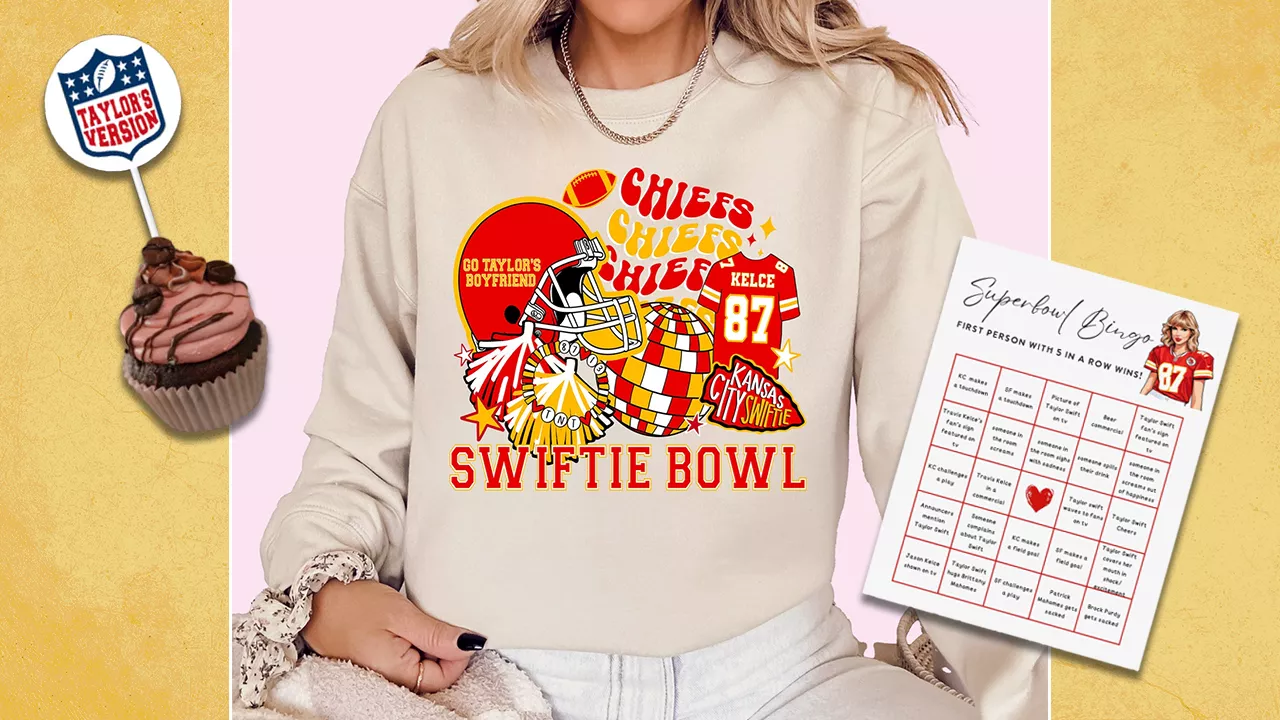 Taylor Swift Super Bowl Party 2024: Decorations, Merch, & Food