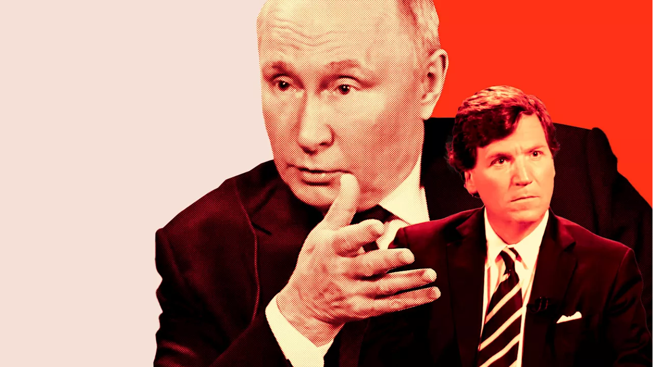 Putin Nearly Bores Tucker Carlson to Death With Two-Hour History Lesson