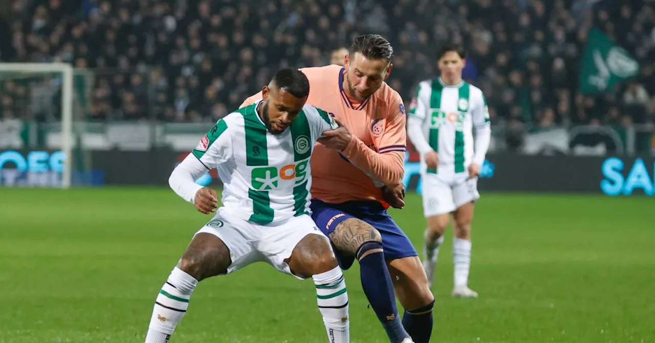 FC Groningen wint na strafschoppen van Fortuna en bereikt halve finale