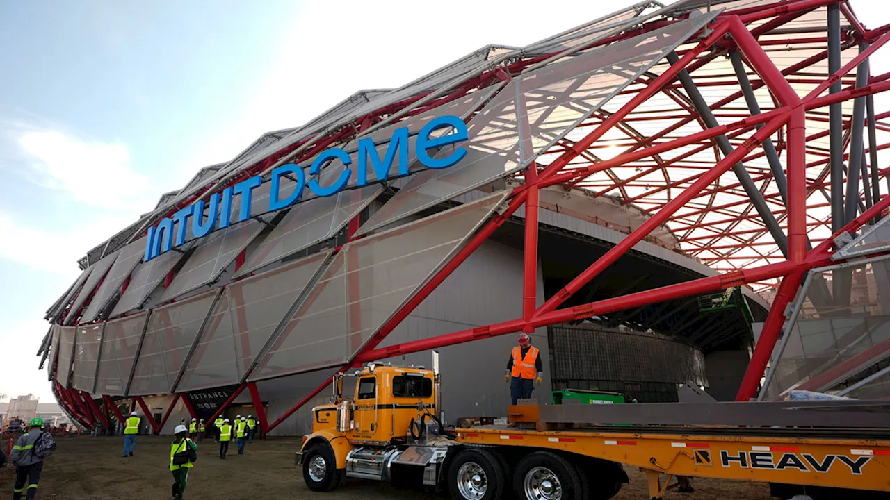 Trespassers wreak havoc inside Clippers' Intuit Dome arena in Inglewood after break-in seen on video