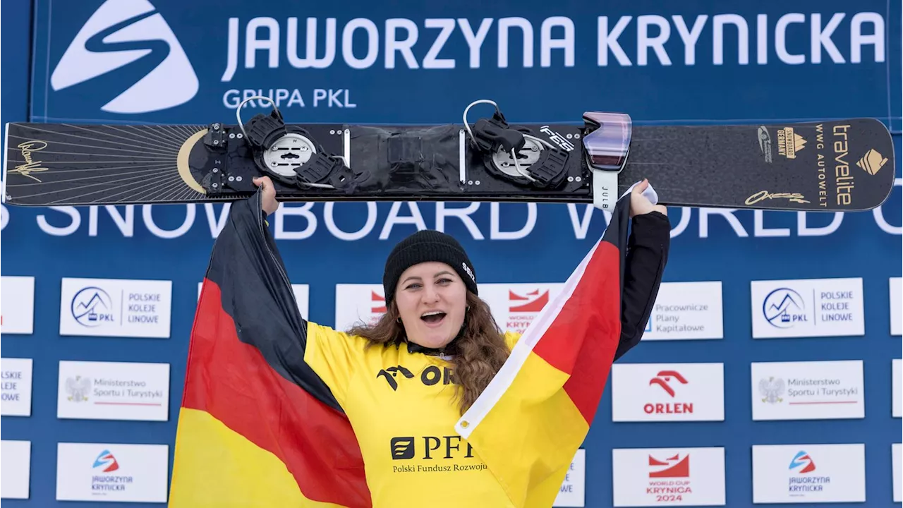 Snowboard: Dank vorzeitigem Saisonende: Ramona ofmeister gewinnt zum vierten Mal Gesamtweltcup