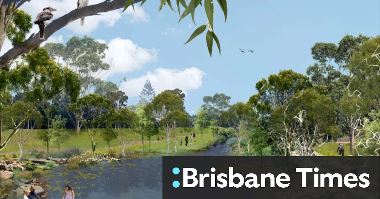 Kedron Brook to be transformed into flood-resilient green spine