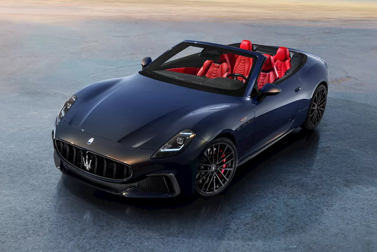 New Maserati GranCabrio convertible is ready for summer 2024