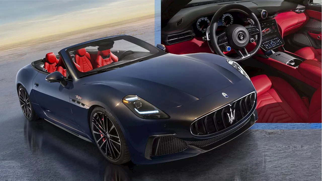 Topless Maserati GranCabrio Debuts With 542 Hp V6 Thrills