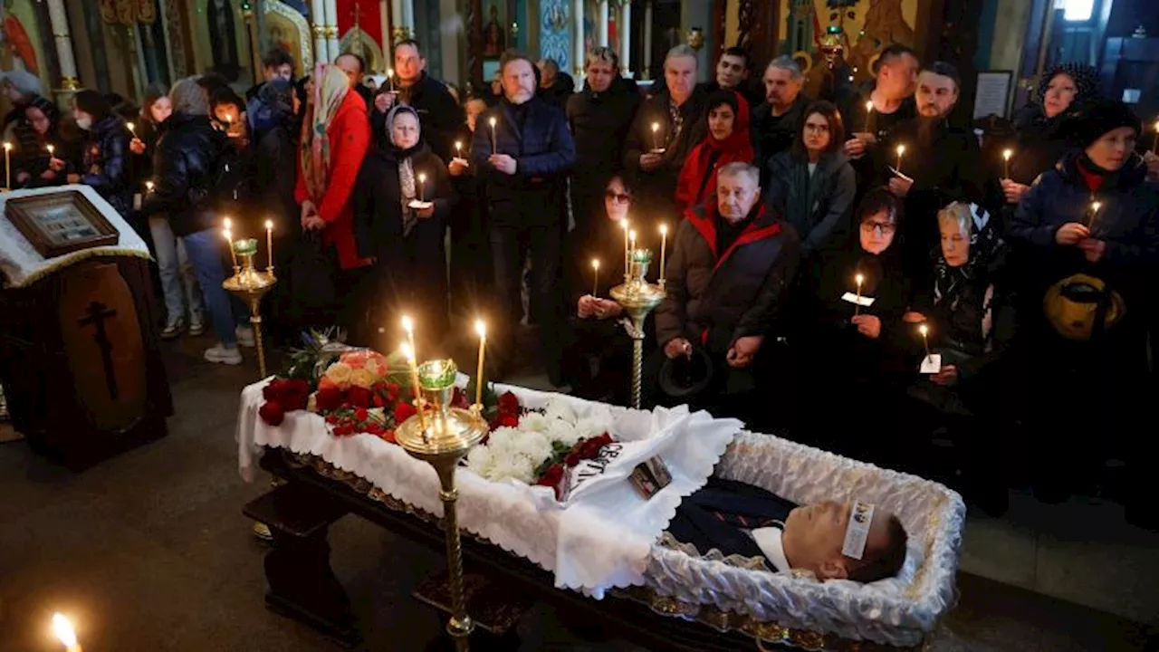 Thousands gather for Navalny’s funeral in Moscow despite threat of arrest