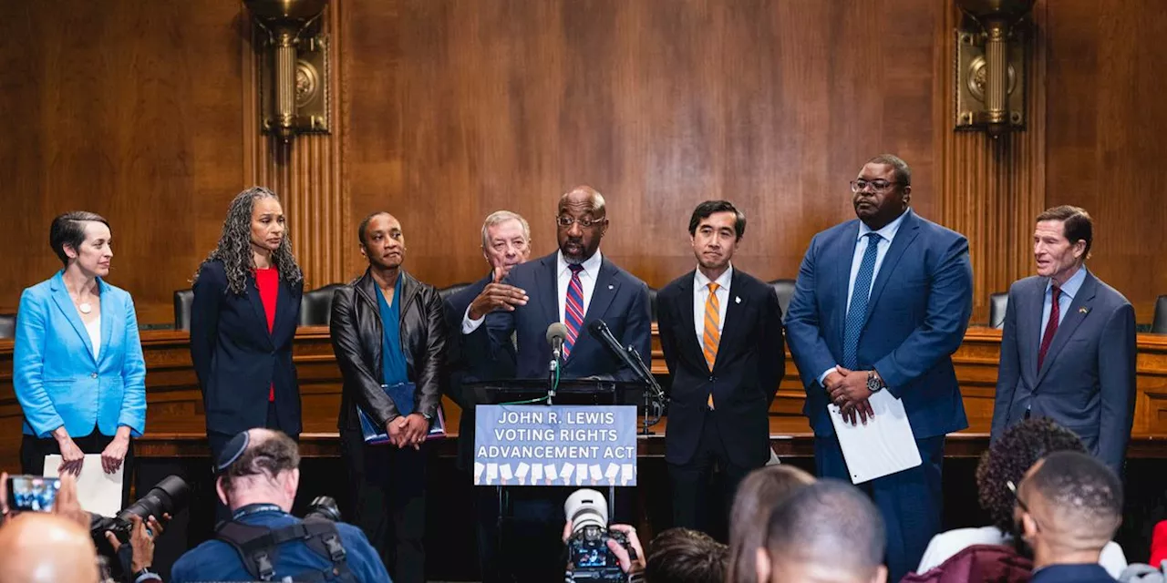 Senate Dems Reintroduce Bill to 'Restore Critical Safeguards' of Voting Rights Act