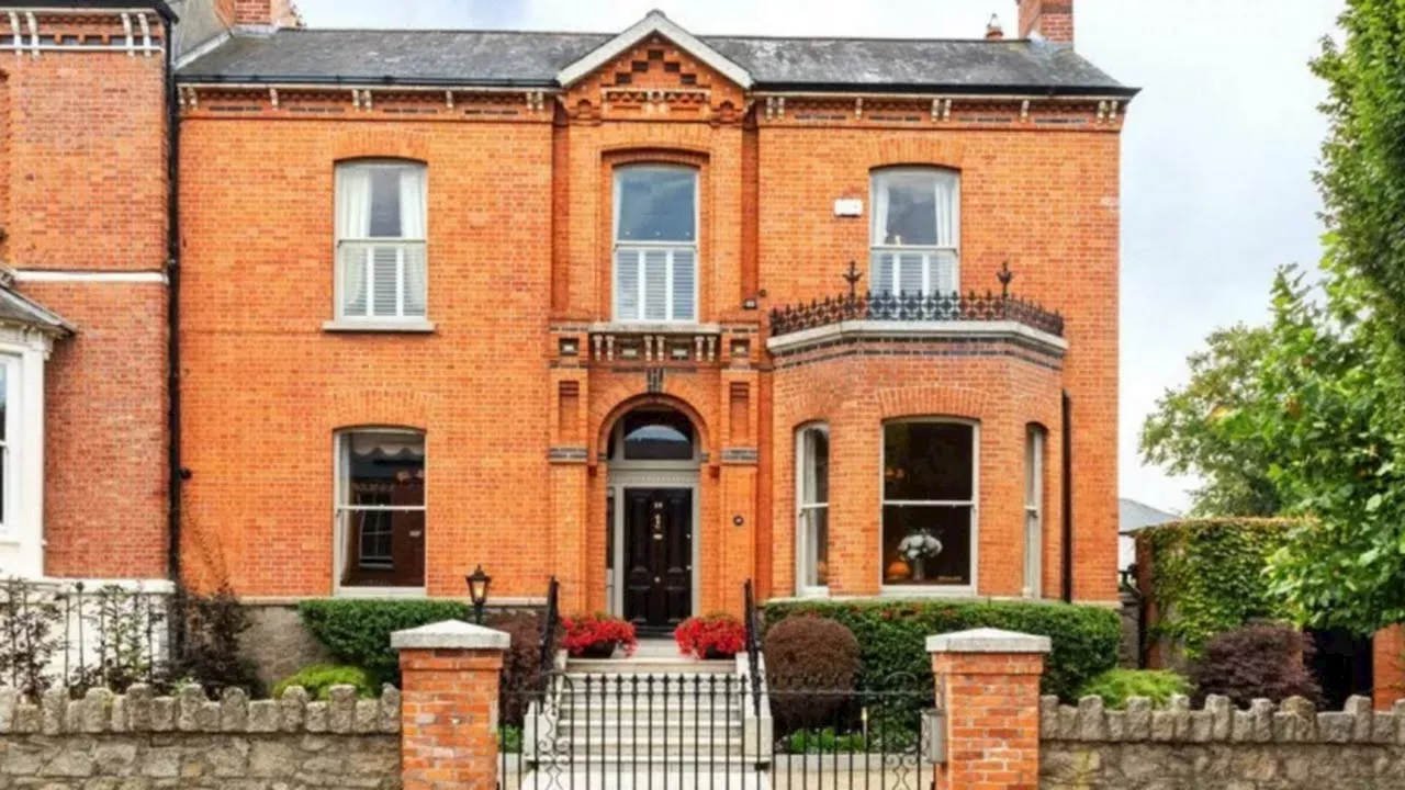 This beautiful red brick Victorian residence is on the market for €2.5 million