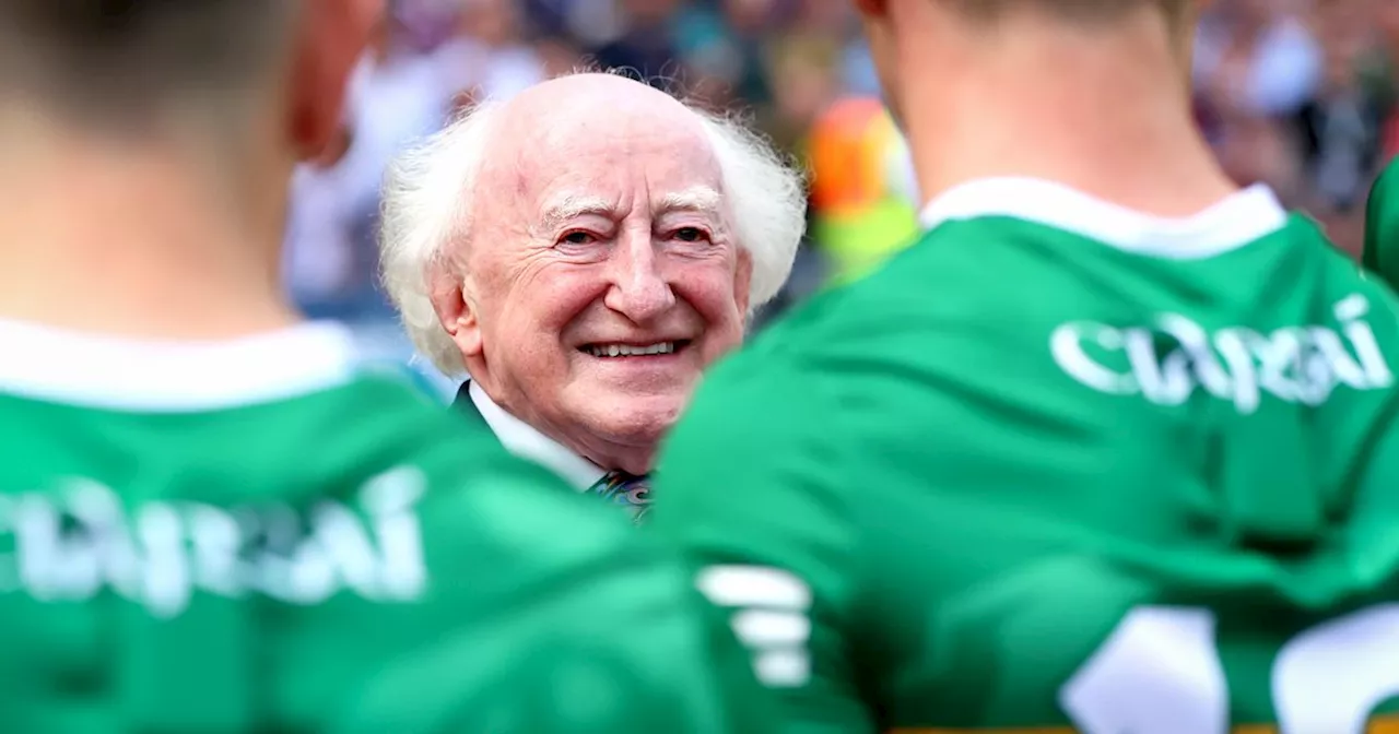 President Michael D Higgins taken to hospital by ambulance