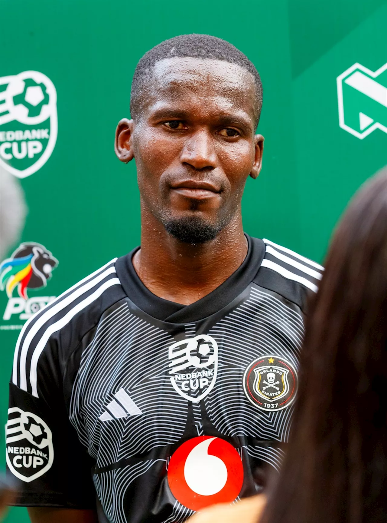 Orlando Pirates defender dismisses luck claims in Nedbank Cup draw