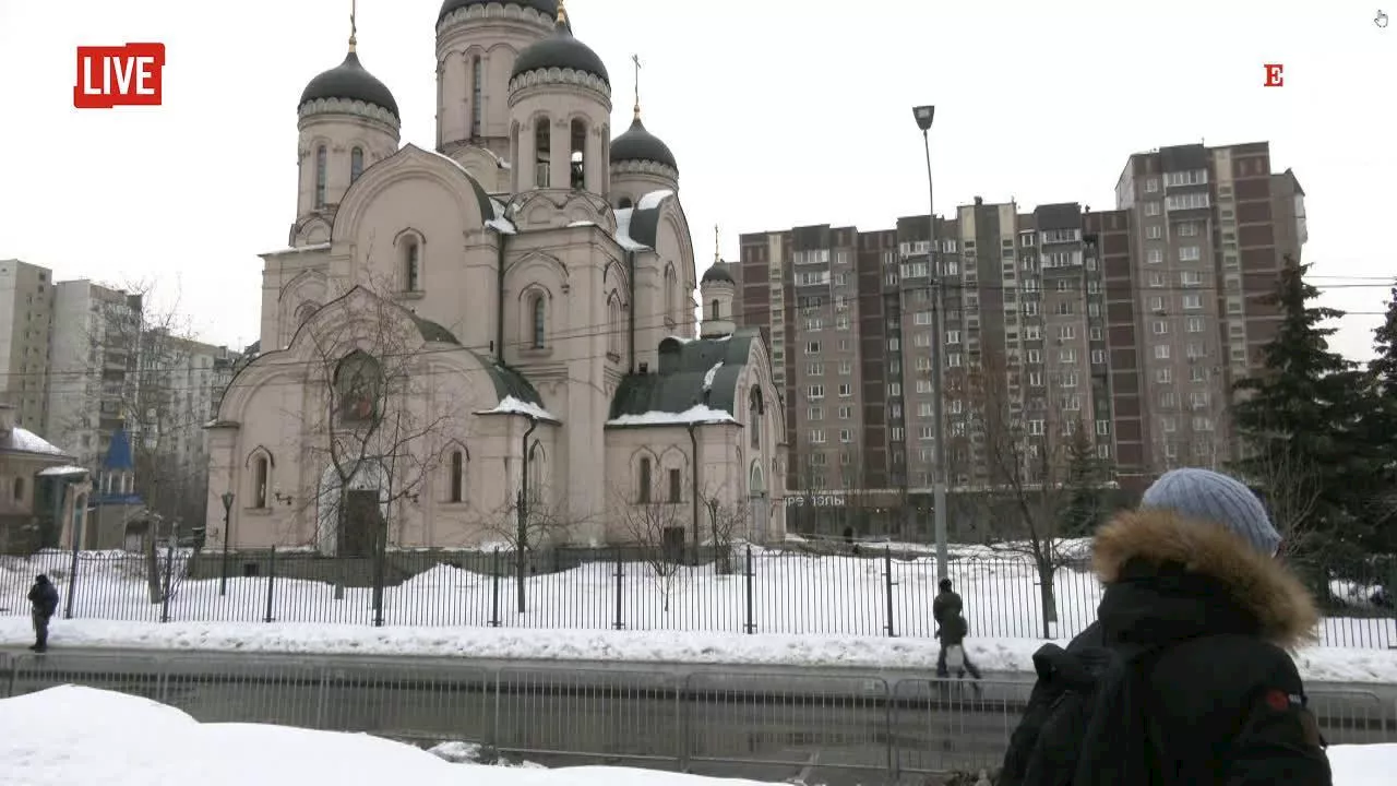 Mosca, i funerali del dissidente russo Alexei Navalny