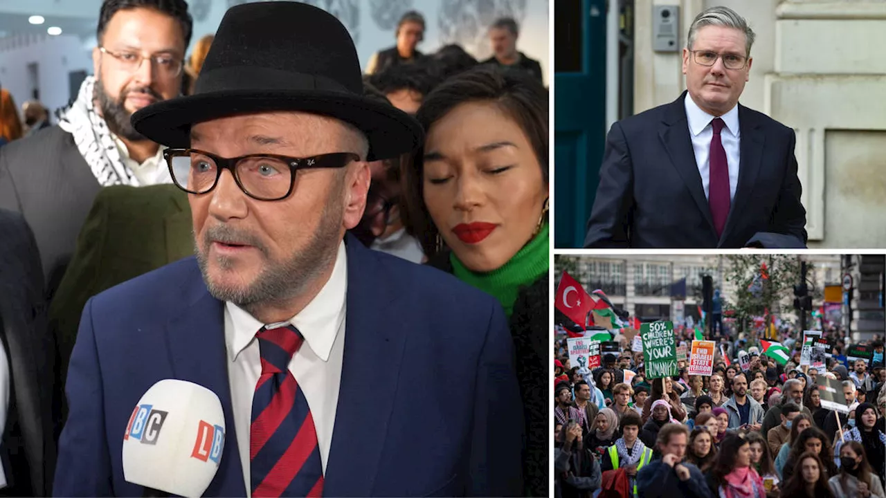 'This is for Gaza': George Galloway's warning shot to Keir Starmer and Labour after winning Rochdale...