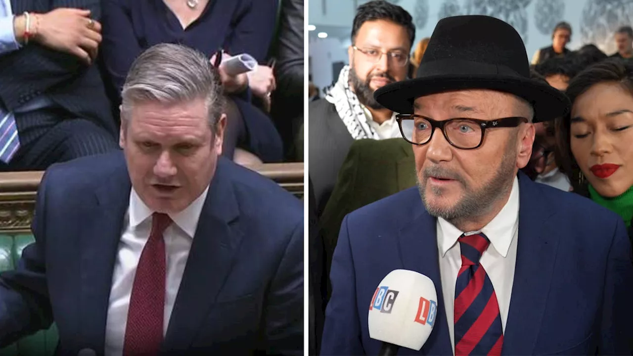 ‘Galloway only won because Labour didn’t stand’: Keir Starmer vows to fight back in Rochdale at general...