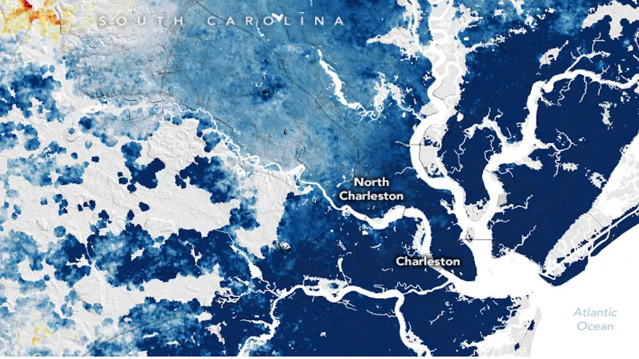 East Coast cities are sinking at a shocking rate, NASA images show