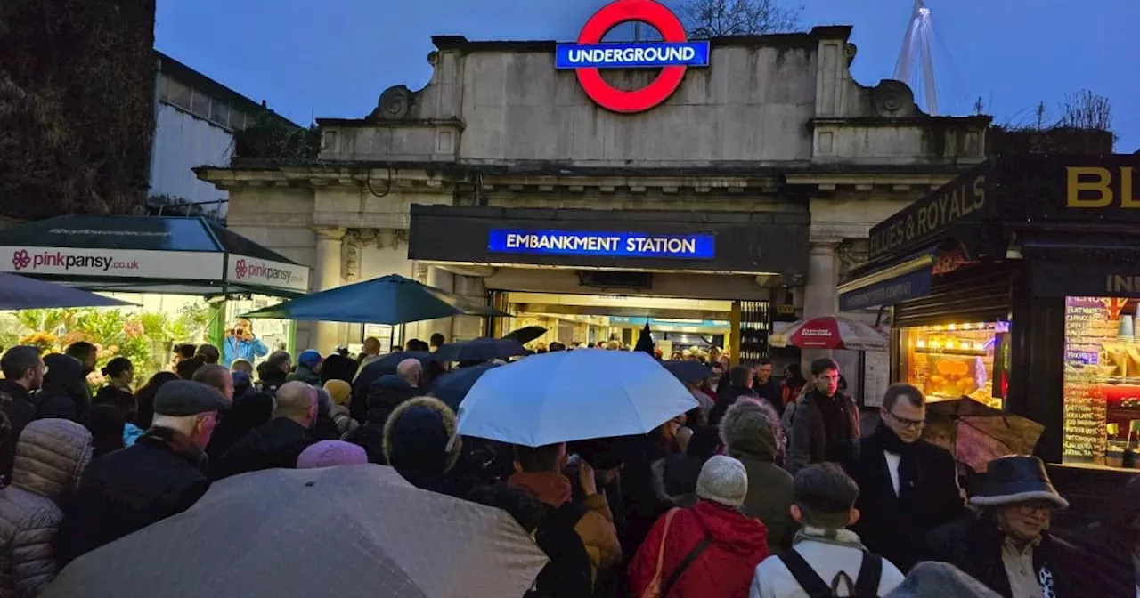 Chaos engulfs London railway station over trespasser on tracks