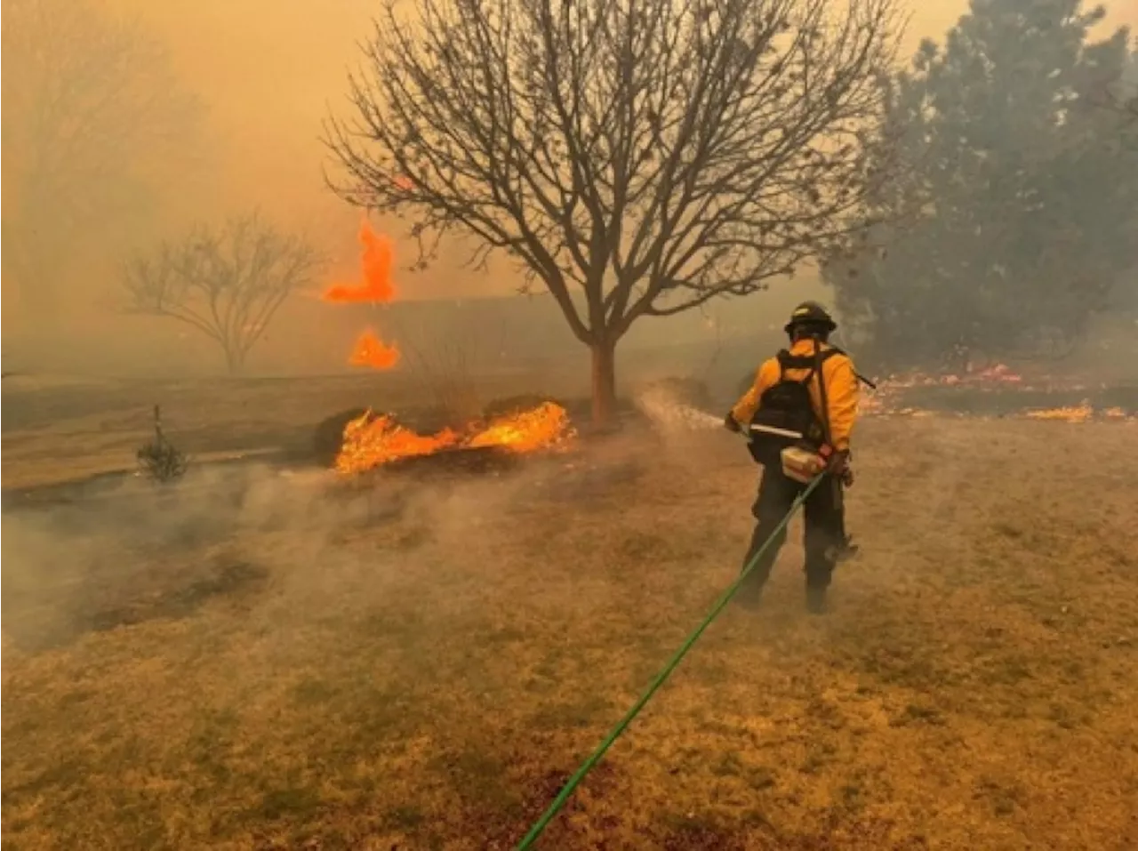 Deux morts au Texas, confronté au plus grand incendie de son histoire