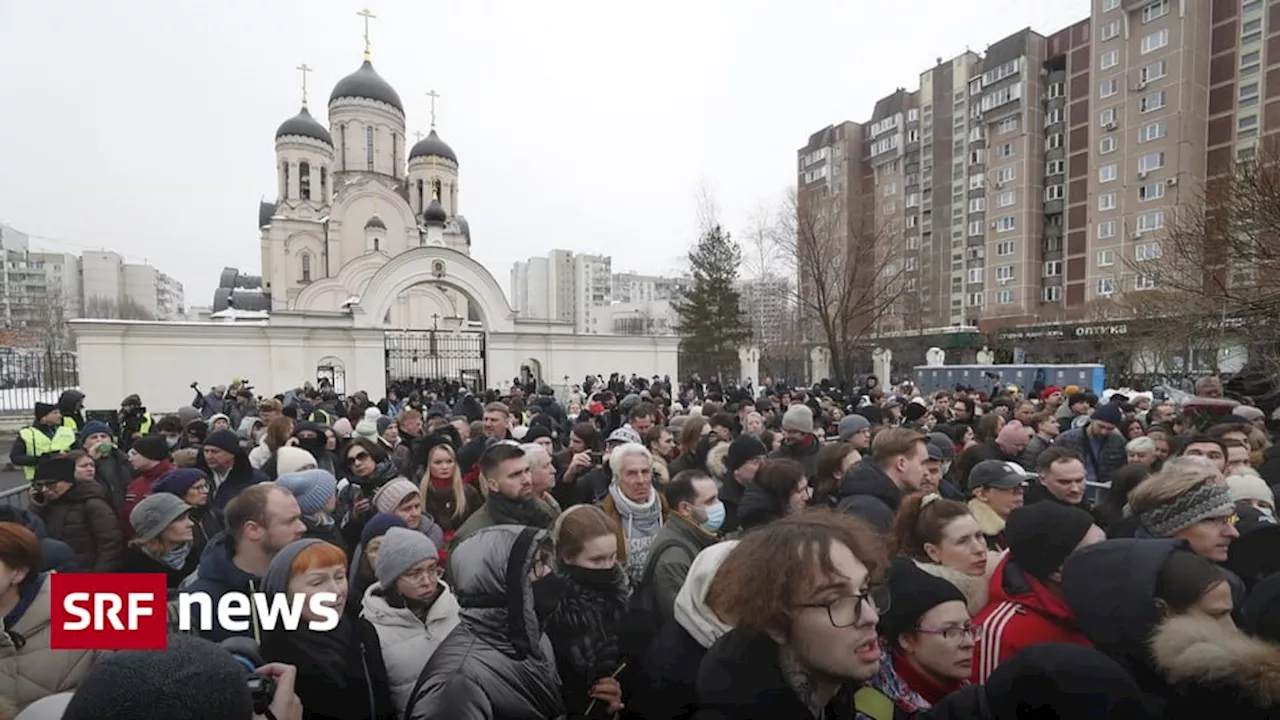 Trauerfeier in Moskau - Nawalny ist tot – das andere Russland lebt