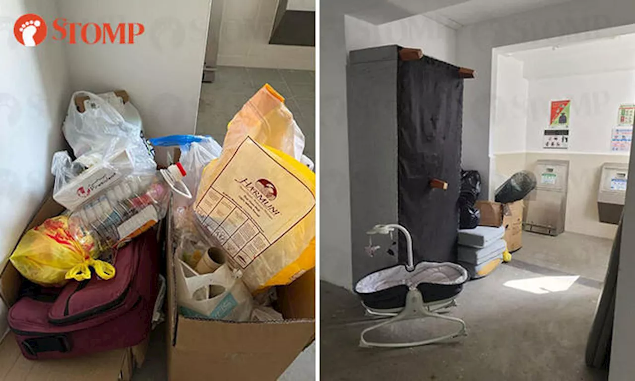 Sengkang residents fed-up with frequent dumping of rubbish by inconsiderate neighbours