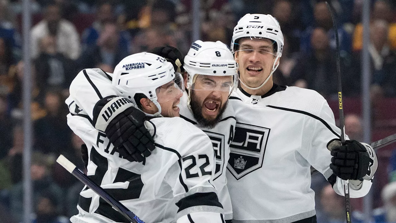 Doughty, Fiala lead Kings to road victory over Canucks