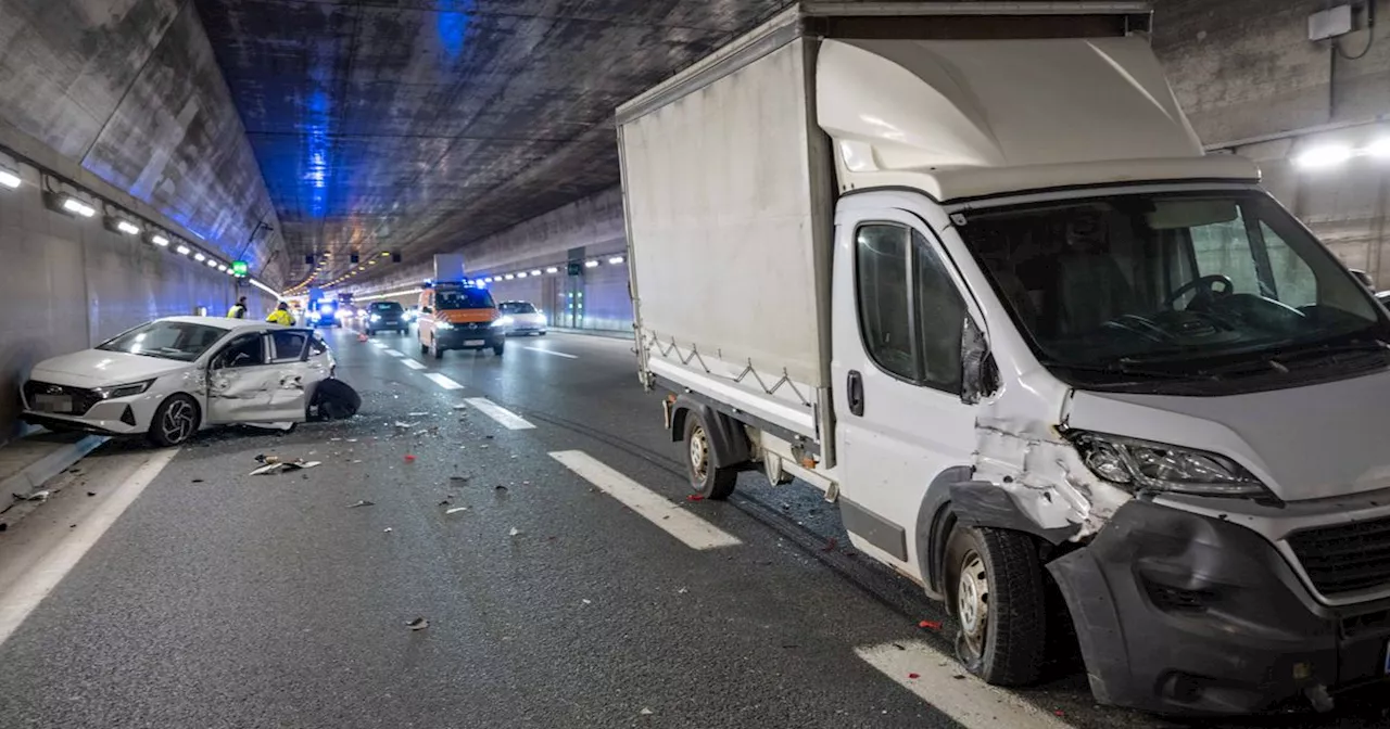 Schwerer Unfall auf der A12 in Innsbruck