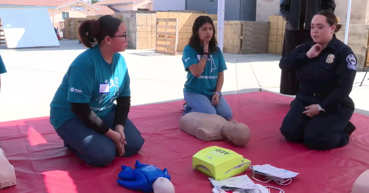 Chula Vista Fire Department empowers teen girls through firefighter training