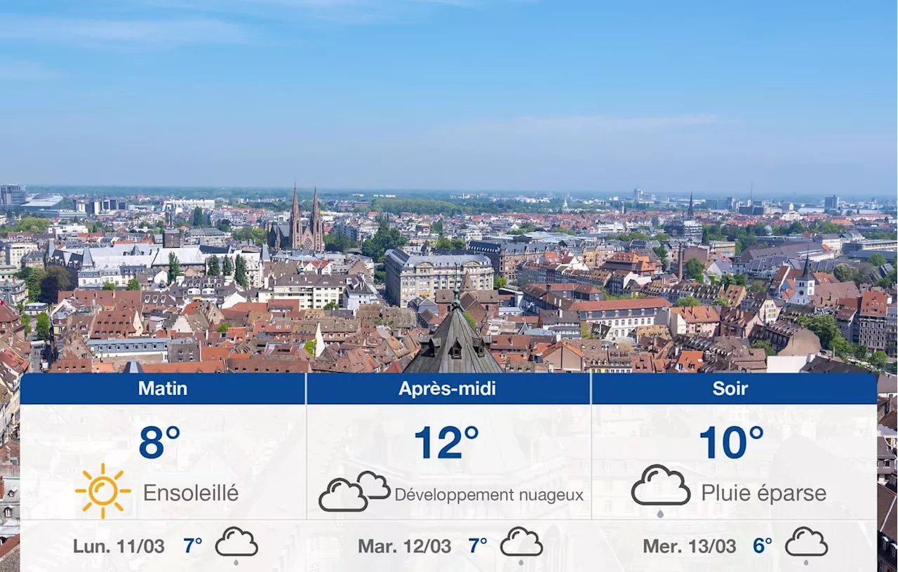 Météo Strasbourg: prévisions du dimanche 10 mars 2024