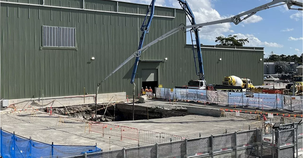 Ground collapses near Sydney construction workers in second sinkhole incident