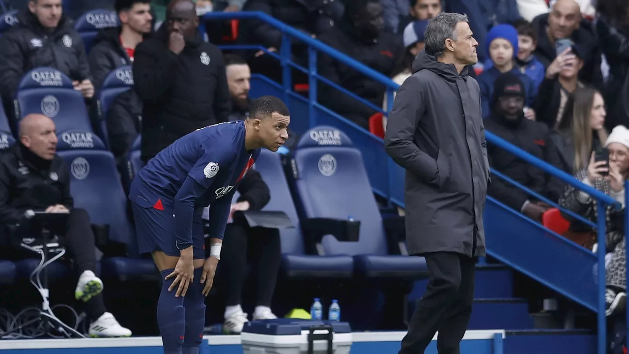 Luis Enrique 'despide' a Kylian Mbappé: 'Le deseo todo lo mejor'