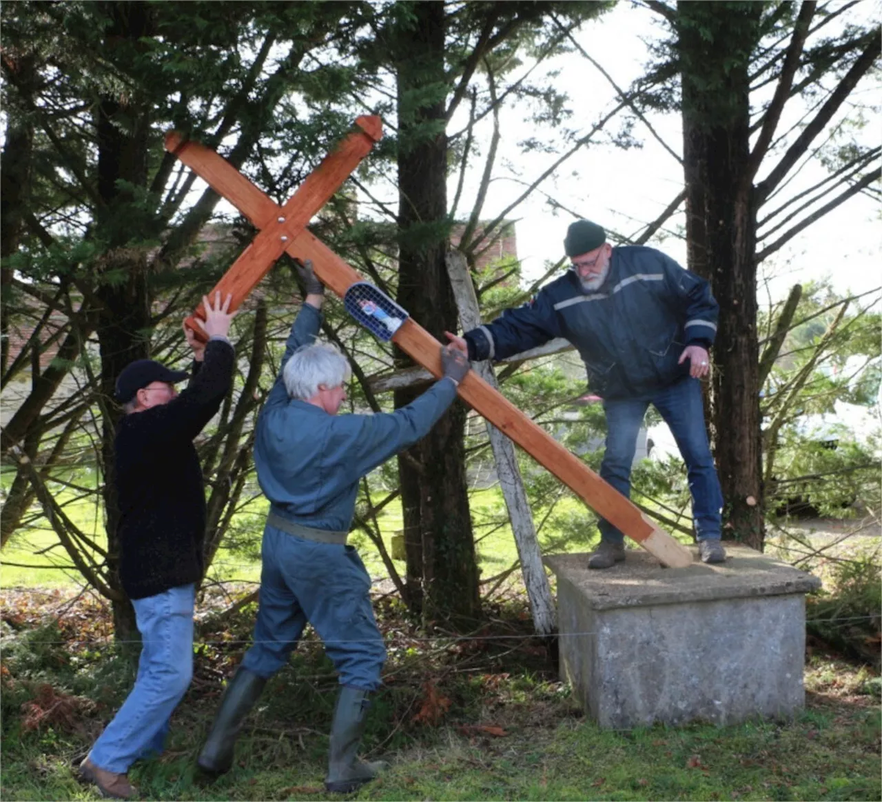 Cette association restaure les croix et les calvaires à travers la Sarthe