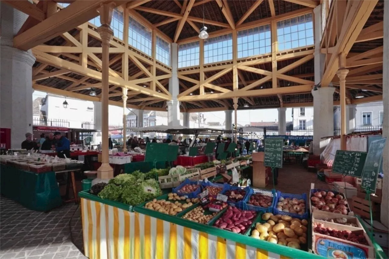 Cette commune possède l'une de plus belles halles de Seine-et-Marne | La République de Seine et Marne