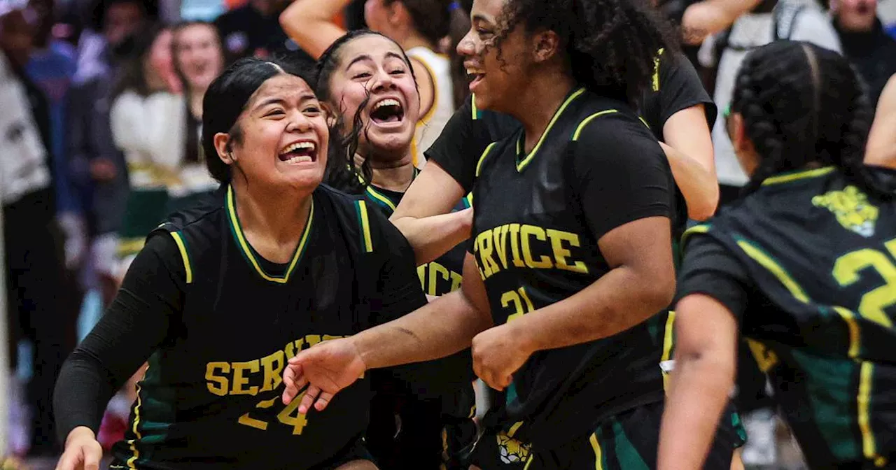 Aryana Watson’s buzzer-beater lifts Service girls basketball past Dimond in Region IV championship